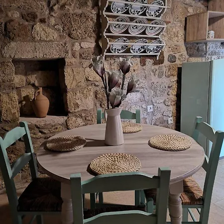 M&m Stone-village House-family-vintage *